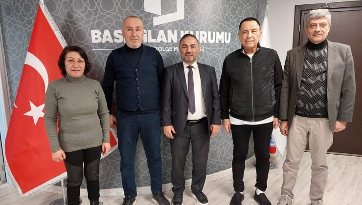 ÇETİN ORANLI’YA HAYIRLI OLSUN ZİYARETİ