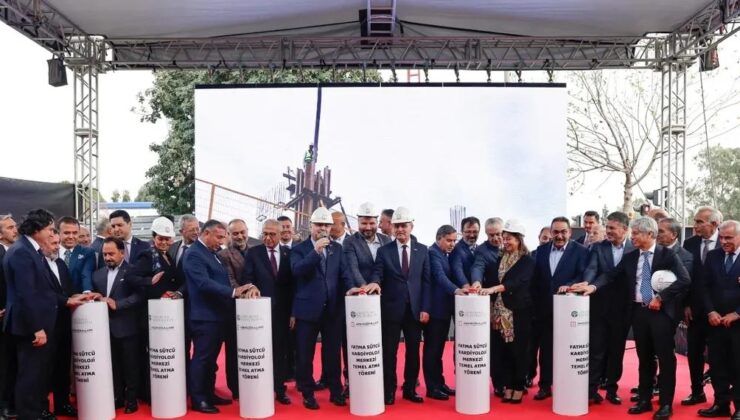 Fatma Sütcü Kardiyoloji Merkezi’nin temeli törenle atıldı