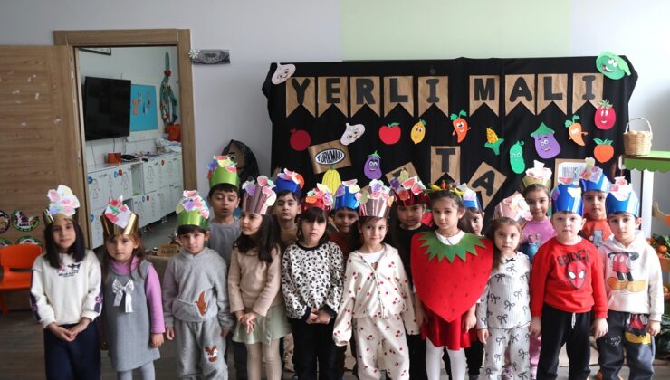 Yüreğir Belediyesi kreşlerinde Yerli Malı Haftası kutlandı