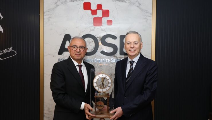 AOSB, Bakan Yardımcısını ağırladı