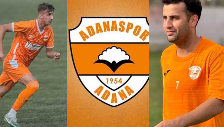 Burhan ve Emircan Adanaspor’dan resmen ayrıldı