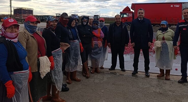 Kozan Kaymakamı ve Tarım Müdürü denetimde
