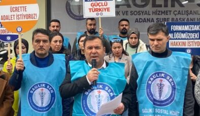 Sağlık çalışanları tepkili