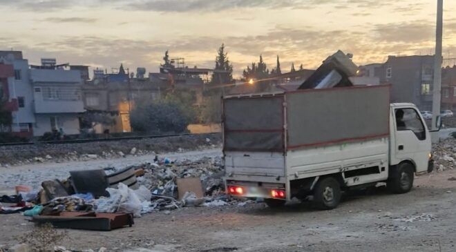 Seyhan’da kaçak moloz dökümüyle sıkı mücadele