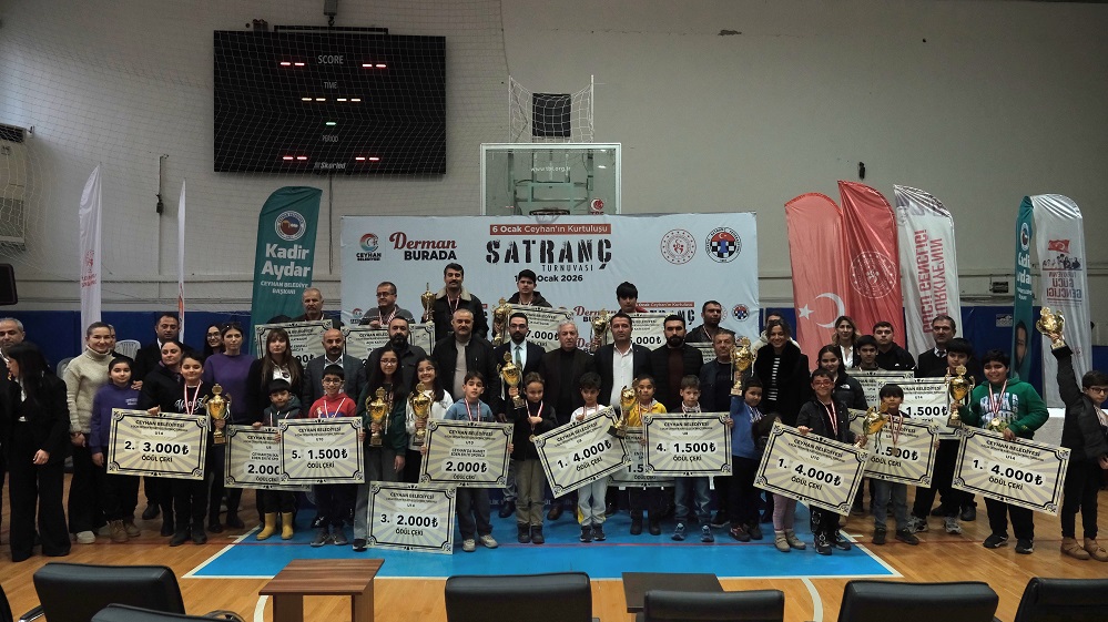 Ceyhan’ın Kurtuluşu Satranç Turnuvası Büyük İlgi Gördü