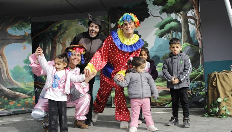 Yüreğir’de ara tatil çocuk şenliğiyle renklendi