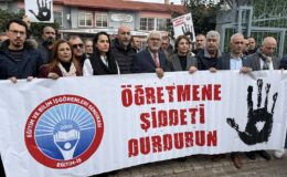 ÖĞRETMENE SİLAHLI SALDIRIYA TEPKİLER ÇIĞ GİBİ