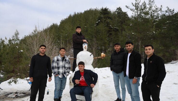 KOZAN’A KAR YAĞDI!