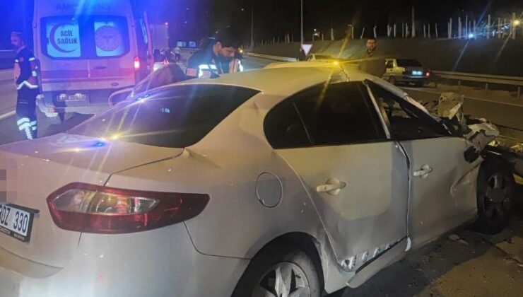 Adana’da otoyolda trafik kazası : 1 ölü
