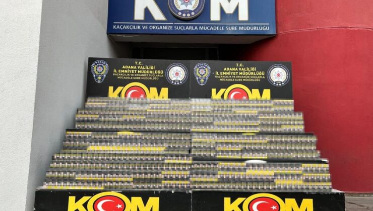 Otomobilden 10 bin paket kaçak sigara çıktı