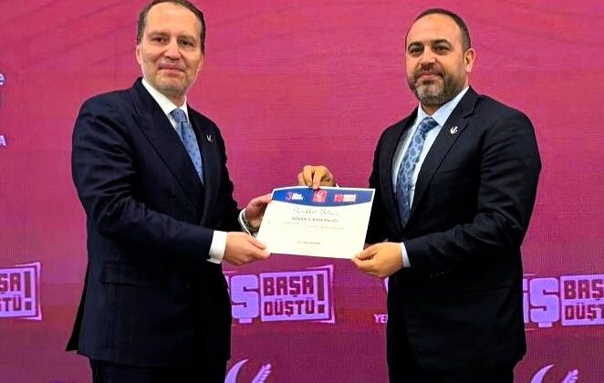 Erbakan’dan Özdemir’e üye rekoru ödülü