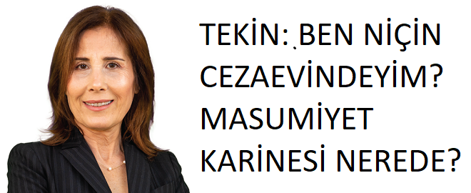 OYA VE CELAL TEKİN’DEN SAVUNMA