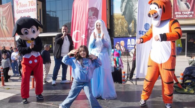 Seyhan Belediyesi Çocukların Tatiline Neşe Kattı