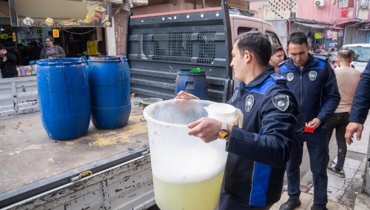 Seyhan Zabıtası’ndan Suçüstü