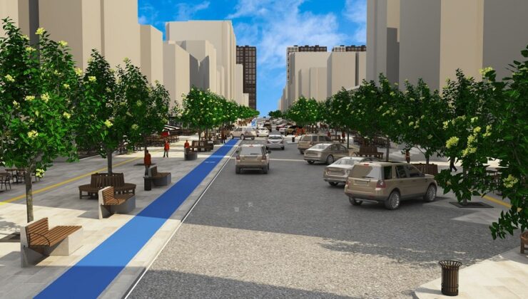 Toros Caddesi’nde trafik tek yönde akacak