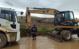 Yumurtalık’ta şiddetli yağışlara karşı hızlı müdahale