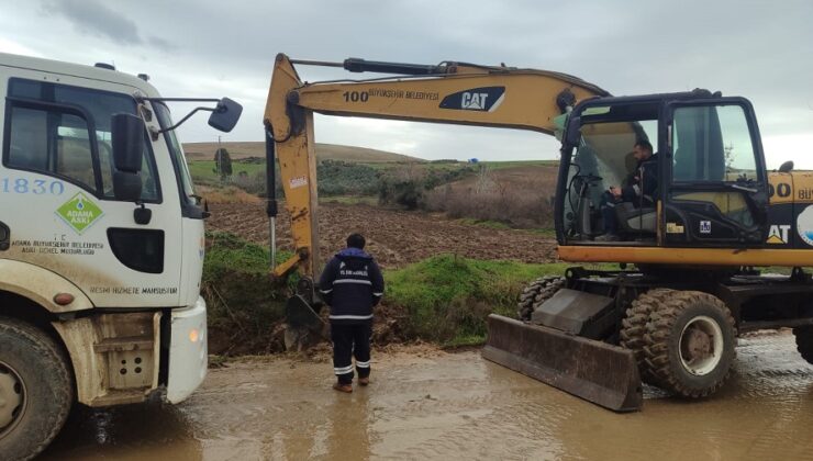 Yumurtalık’ta şiddetli yağışlara karşı hızlı müdahale