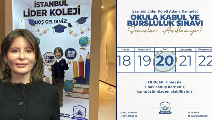 FİLİZ KEPME’DEN İSTANBUL LİDER KOLEJİ BURSLULUK SINAVINA YOĞUN KATILIMA TEŞEKKÜR
