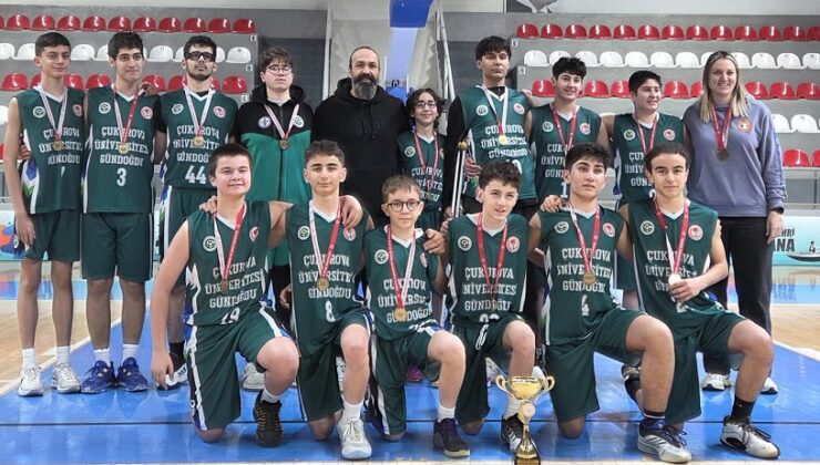 ÇÜ’NÜN BASKETÇİLERİ HARİKALAR YARATIYOR: 1 SEZONDA 2 KUPA