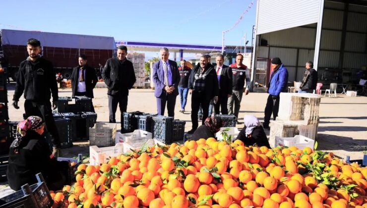 Tarım yetkilileri dert dinliyor