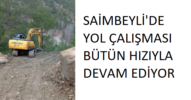 Başkan Dal yol çalışmasına sahada destek verdi