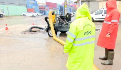 ASKİ’DEN TAŞKIN VE YAĞIŞLA İLGİLİ AÇIKLAMA