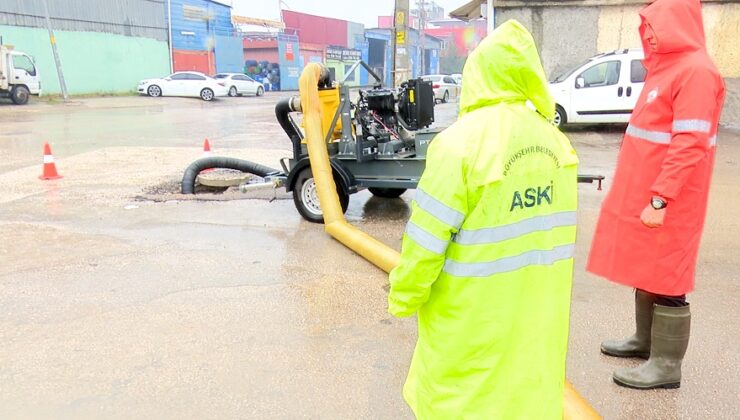 ASKİ’DEN TAŞKIN VE YAĞIŞLA İLGİLİ AÇIKLAMA