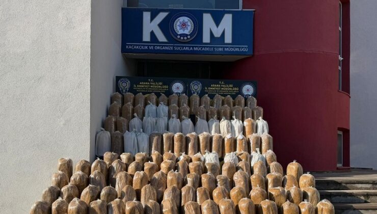 2 ton 500 kilogram kaçak tütün ele geçirildi