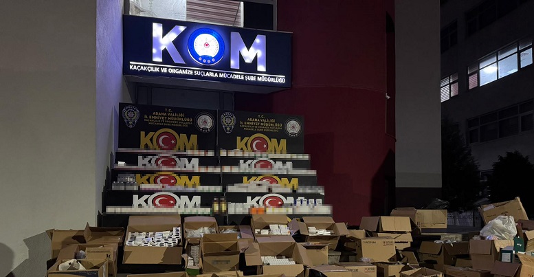BİNLERCE KAÇAK İLAÇ ELE GEÇİRİLDİ