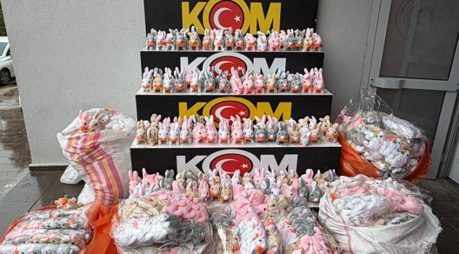 KAÇAK OYUNCUKLARA POLİS BASKINI