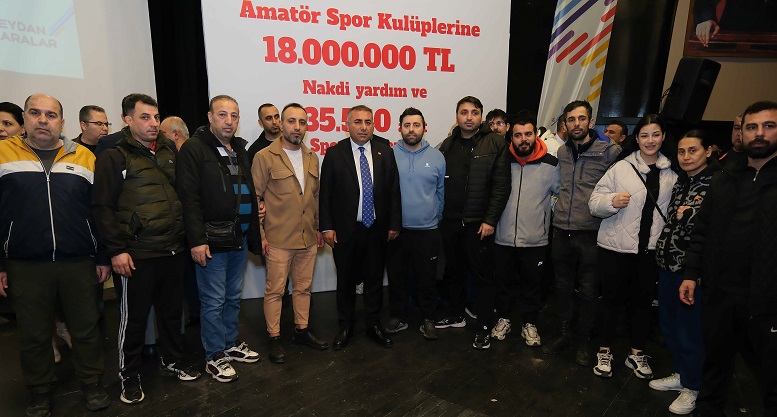 Büyükşehir Belediyesi’nden Amatör Spor Kulüplerine önemli destek