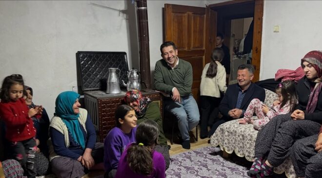 Başkan Özen’den ev ziyaretleri