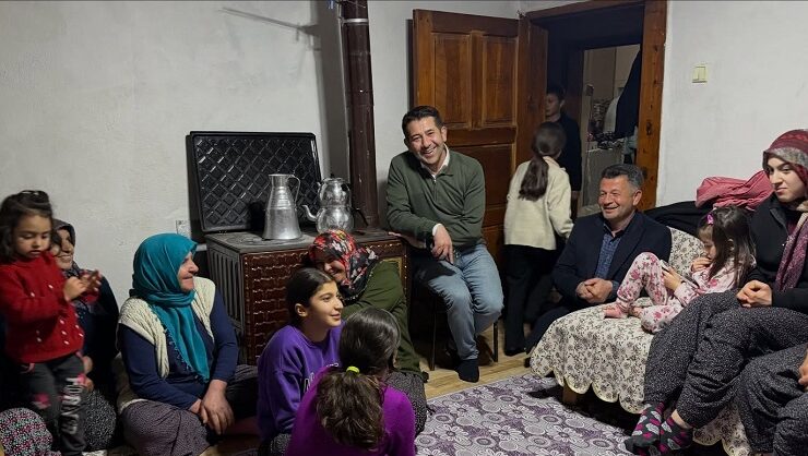 Başkan Özen’den ev ziyaretleri