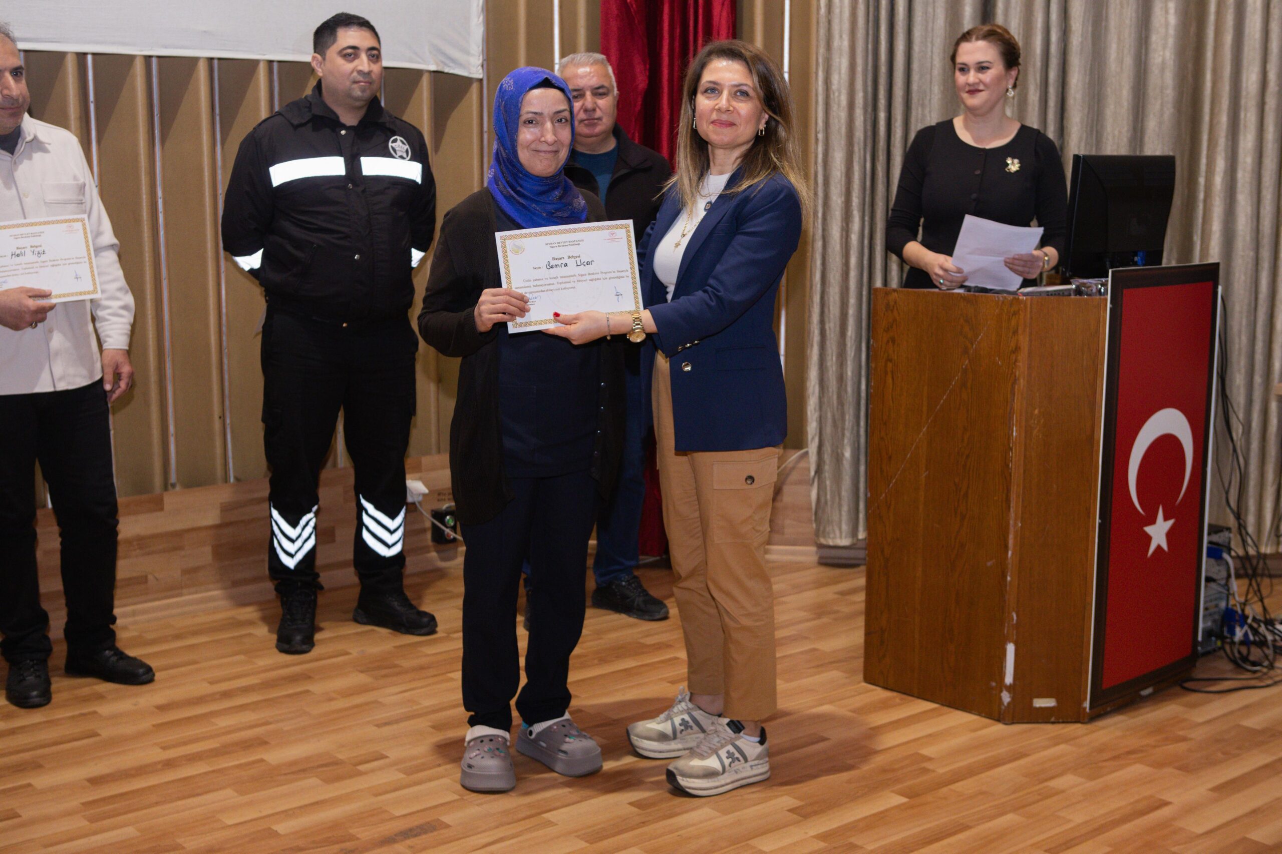 Seyhan Devlet Hastanesi’nde sigarayı bırakma etkinliği