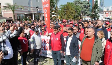 SEYHAN İŞÇİSİ HAKKINI İSTİYOR