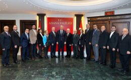 Vali Yavuz; ÇGC’nin yeni yönetimini kabul etti