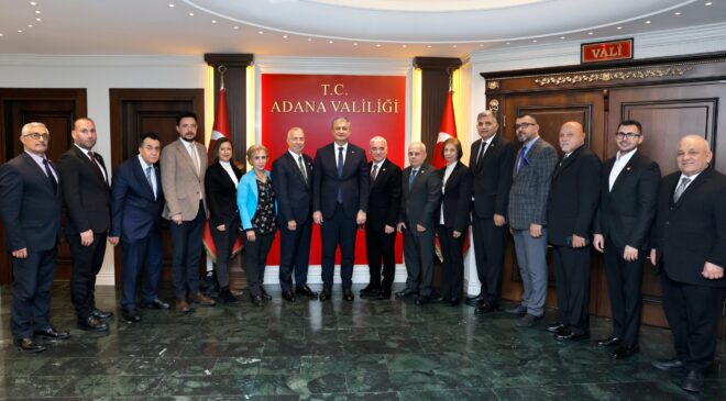 Vali Yavuz; ÇGC’nin yeni yönetimini kabul etti