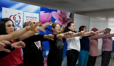 Kadınlardan halk oyunu kursuna yoğun ilgi