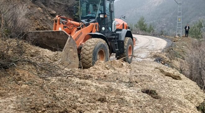 Feke’de kapanan yollar ulaşıma açılıyor