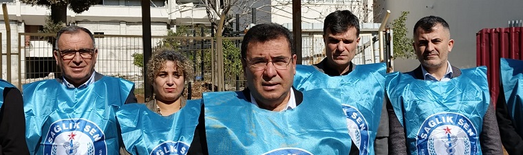 Sağlık-Sen’den Balcalı’da hak eylemi!