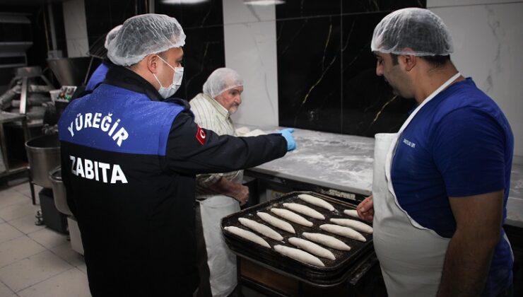 Yüreğir fırınlarında Ramazan denetimi