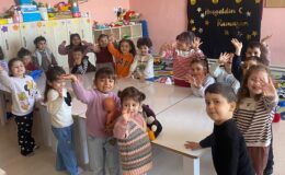 Tufanbeyli’de çocuklara renkli dokunuş