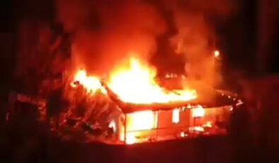 İFTAR SAATİ EV YANGINI