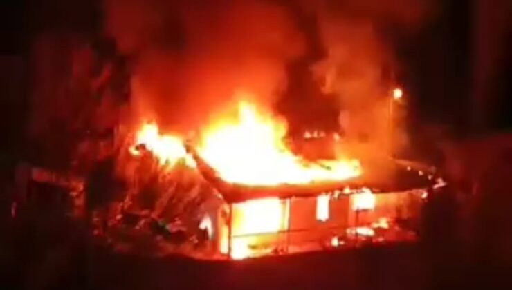 İFTAR SAATİ EV YANGINI