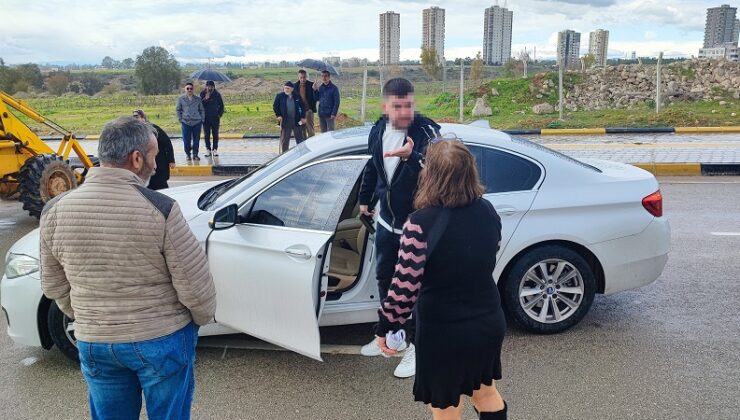 Yolu silahla açtıran genç tutuklandı
