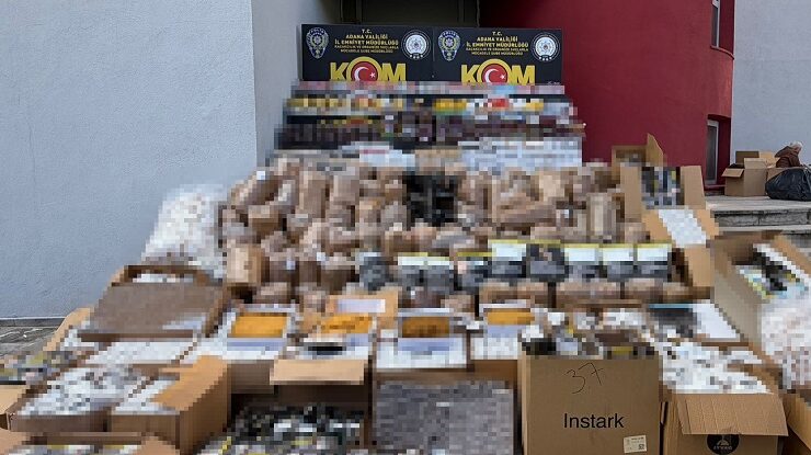 Adana’da kaçakçılık operasyonu: 37 gözaltı