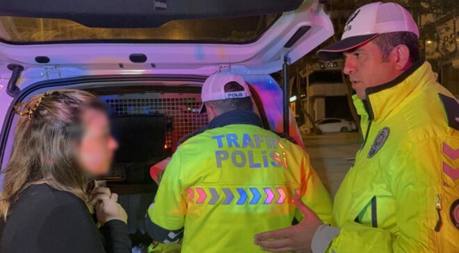 Yasal sınırın üstünde alkollü çıkan aday sürücünün ehliyeti iptal edildi