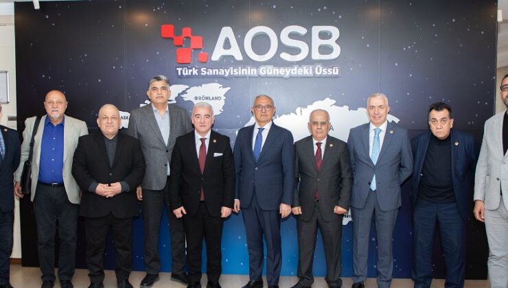ÇGC Yönetim Kurulu  AOSB’yi ziyaret etti