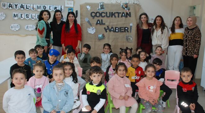 Yarınlarımız bu miniklerimize emanet