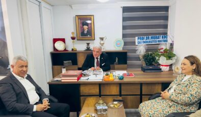 Şevkin ve Sümer’den ÇGC’ye “Hayırlı Olsun” ziyareti